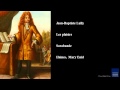 Jean-Baptiste Lully, Les plaisirs, Sarabande