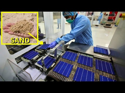 How Solar Cells Are Manufactured, & how to make a panel at home.