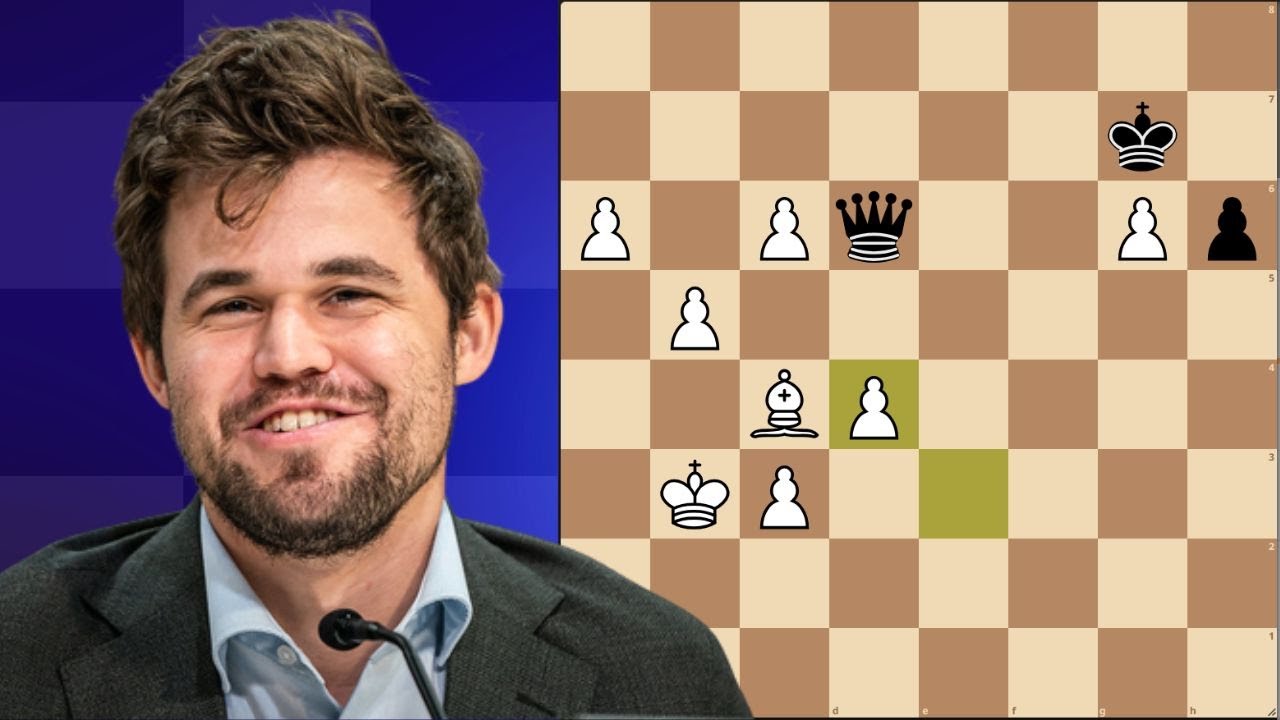 5 Peões Contra uma Dama?! Magnus Carlsen vs Vahap Sanal!!