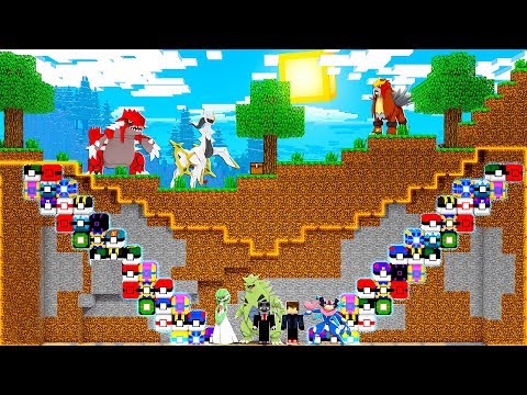 NOVA ESCADA DE LUCKY PIXELMON SEM POKÉMON LENDÁRIO - MINECRAFT
