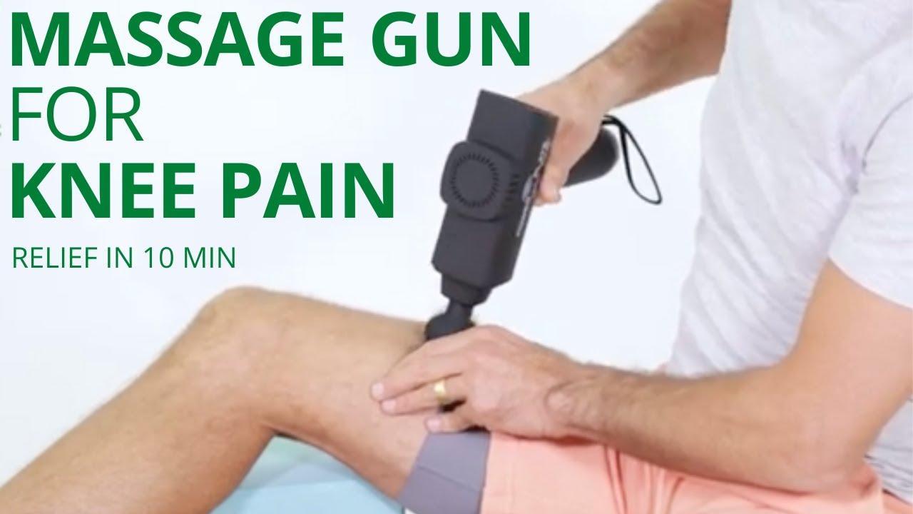 Massage Gun for Knee Pain and Arthritis