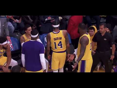 LeBron James YELLS At Kyle Kuzma After LAZY Pass By Kuzma! Lakers vs Rockets!