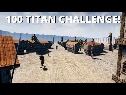 Attack on Titan VR: I take on AwakenToasts 1 vs 100 Challenge!