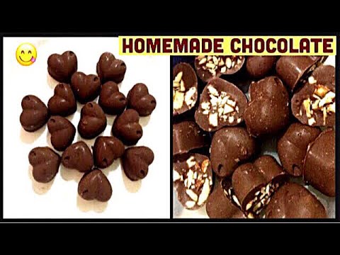 HomeMade Chocolate | Chocolate Recipe | How to make chocolate at home | Atifa’s Recipes