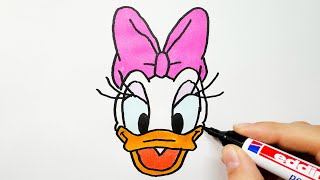 How to Draw Daisy Duck
