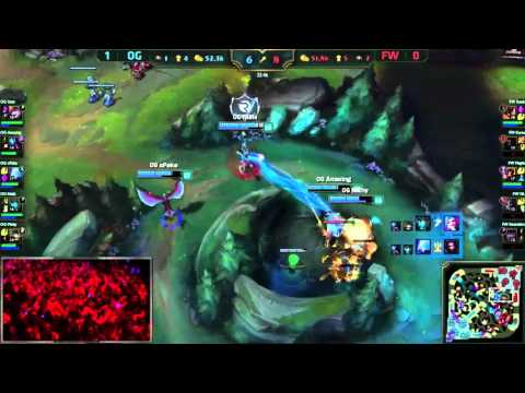 Game Changing Anivia Wall + Catch (Origin vs Flash Wolves) | LoL World Championship 2015