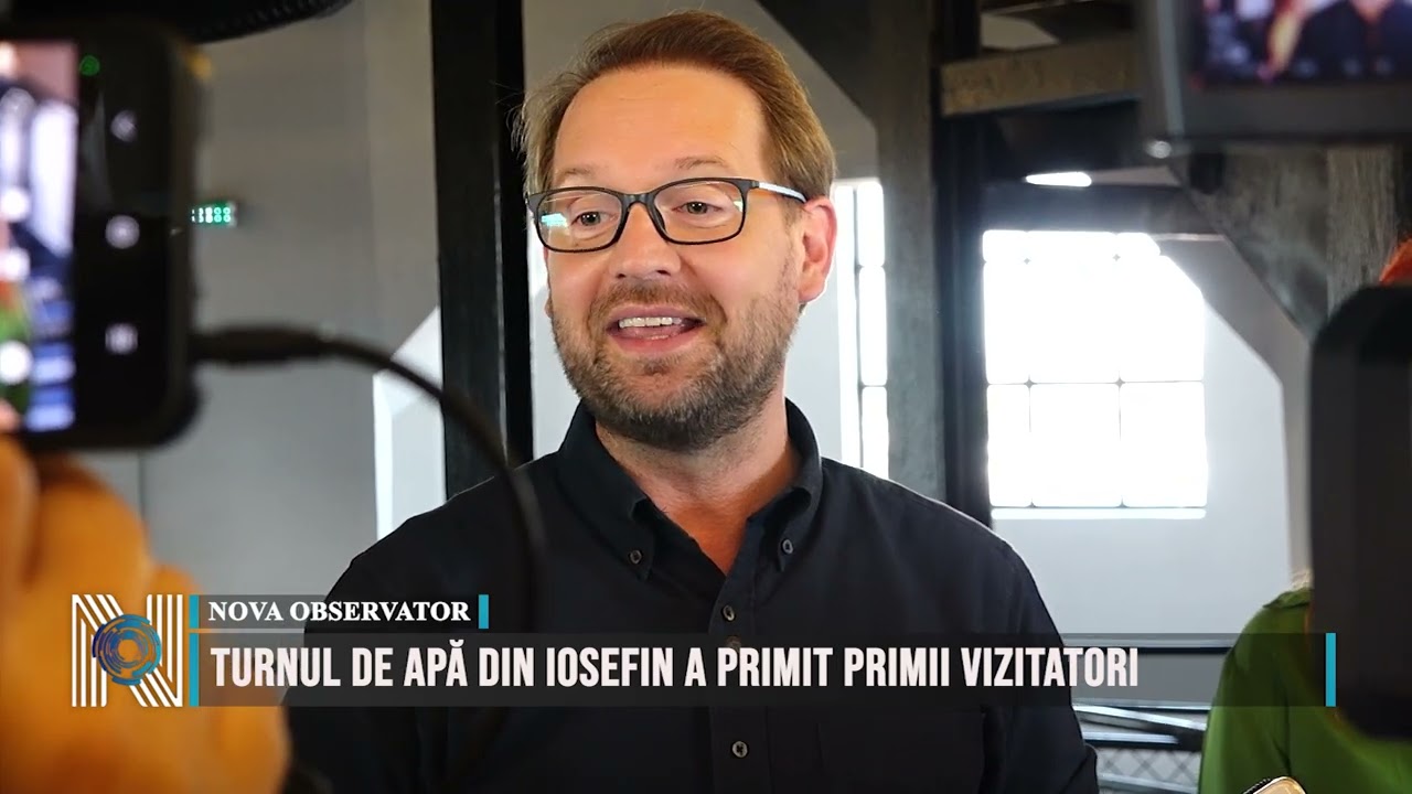 Turnul de Apă din Iosefin a primit primii vizitatori