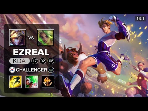 Viper Ezreal vs Zeri ADC - KR Challenger - Patch 13.1 Season 13