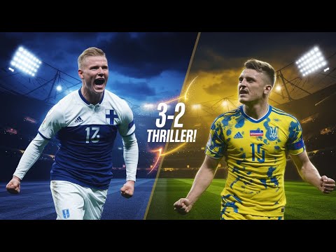 Finland U21 vs Ukraine U21 3-2 Highlights & All Goals | UEFA U21 2025 Full Match Recap
