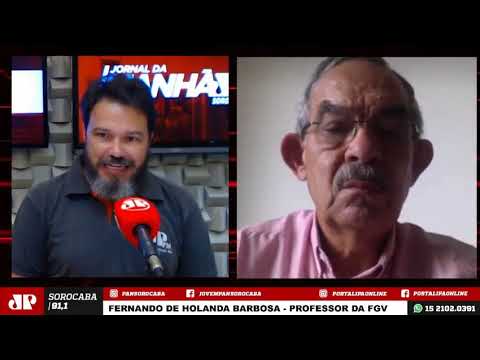 Alberto Ajzental — Jovem Pan — Entrevista com o professor da FGV, Fernando de Holanda Barbosa - 14/03/2022