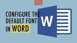 Microsoft Word Tricks & Tips | Changing the Default Font in Microsoft Word