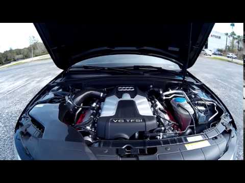 B8.5 2013 Audi S4 with ECS Tuning's Kohlefaser Luft-Technik Intake System