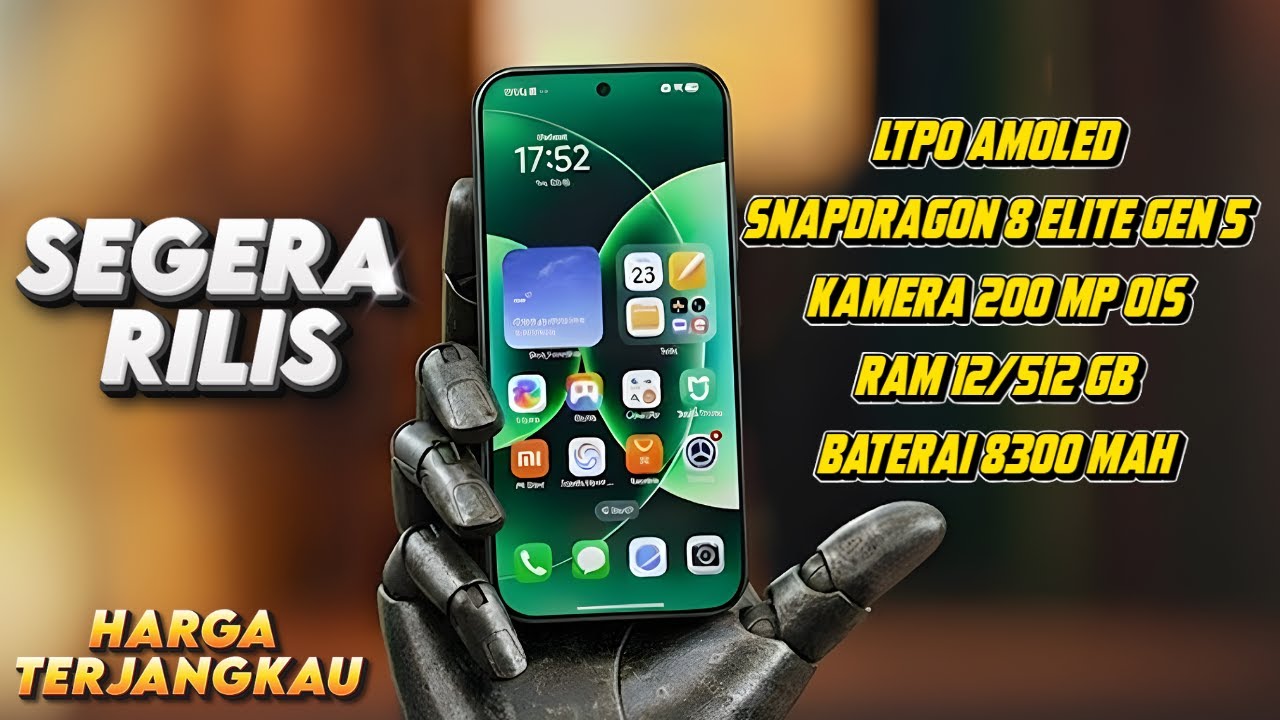 TAHAN DULU BELI HPNYA‼️RAM 12/512GB, 8300mAh - HP TERBARU YANG AKAN RILIS DI INDONESIA AKHIR TAHUN