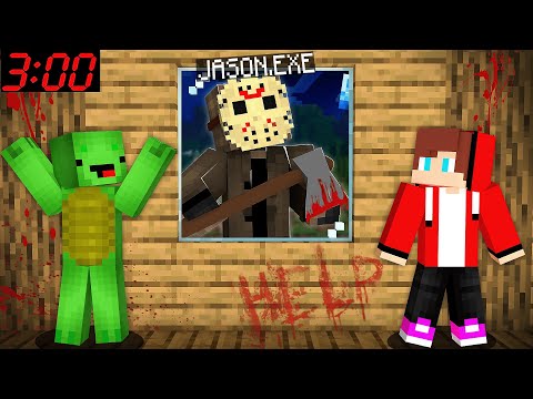 JJ & Mikey vs. Scary JASON.EXE in Minecraft Challenge! FNAF Edition