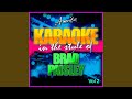 Then (In the Style of Brad Paisley) (Karaoke Version)