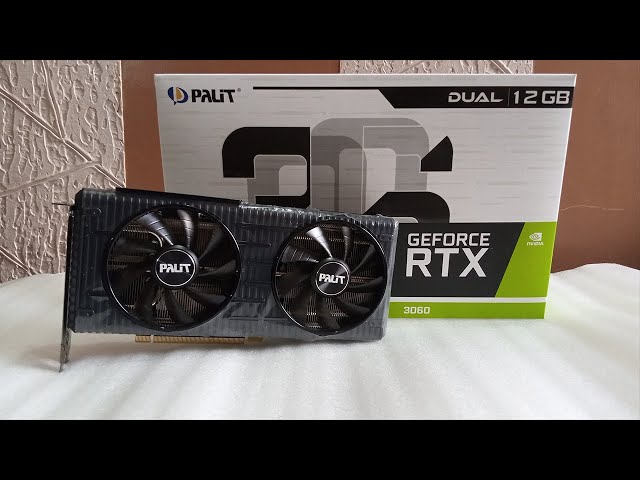 Card màn hình Palit GeForce RTX 3060 Dual 12G (LHR)