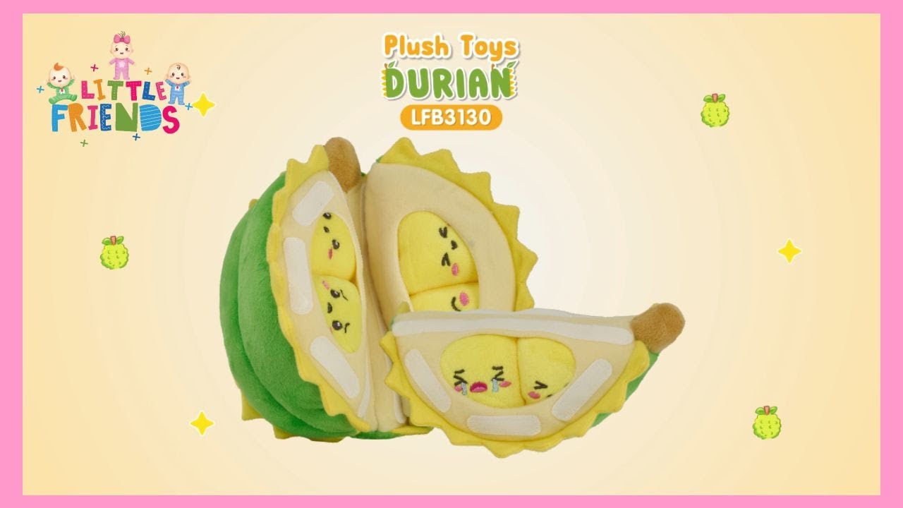 Plush Toys Durian Little Friends LFB3130