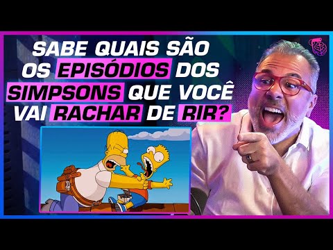 QUAL é o MELHOR EPISÓDIO dos SIMPSONS?  - CARLOS ALBERTO (HOMER) E SELMA LOPES (MARGE)