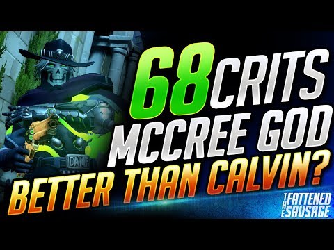 WORLD RECORD?! INSANE 68 Critical Hits McCree Game! ft. Boostio