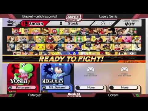 CFLS54 -  Poltergust (Yoshi) v MS Ookami (Megaman) - Losers Semis
