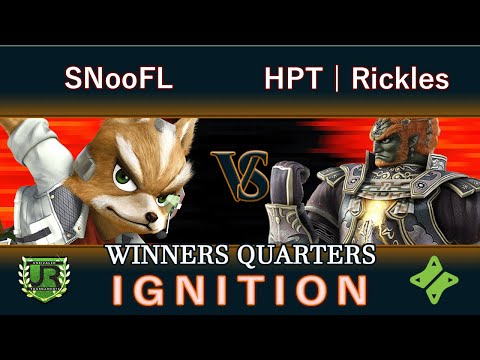 Ignition #152 WINNERS QUARTERS - SNooFL (Fox) vs HPT | Rickles (Ganondorf, Ness)