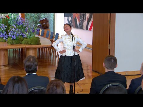 Chriztel Renae Aceveda - Dej mi, Bože, oči sokolove (Inauguracija predsjednika RH Zorana Milanovića)