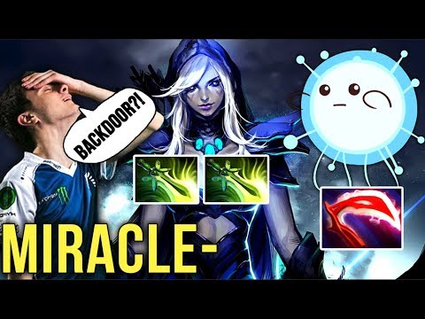 Miracle- Drow Ranger Backdoor Can't Stop Me 2x Butterfly Combo with IO Desolator - Dota 2