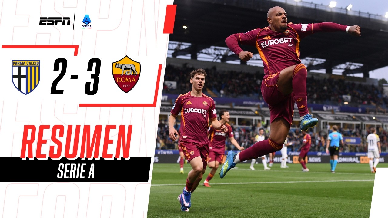 SUEÑA CON LA CHAMPIONS: DOBLETE DE MALEN Y LA ROMA GANÓ EN EL 101' | Parma 2-3 Roma | RESUMEN