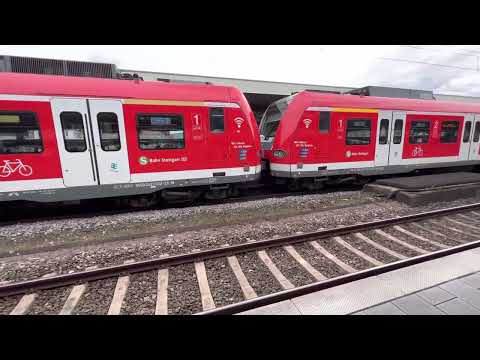 S bahn stuttgart ET423 abfahrt Plochingen richtung Herrenberg