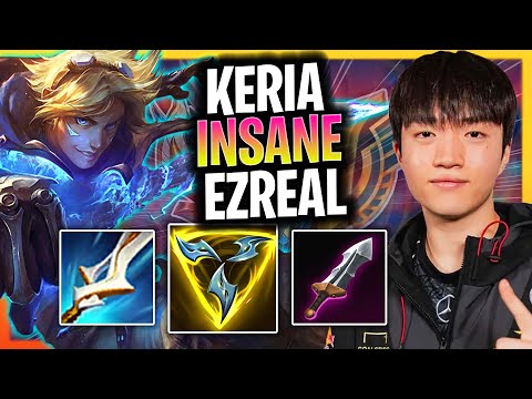 KERIA IS INSANE WITH EZREAL! | T1 Keria Plays Ezreal ADC vs Kai'sa!  Season 2024