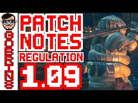 DARK SOULS Update 1.09 Patch Notes - Regulation 1.09 MAGIC, FAITH Scaling, NERFS, etc.