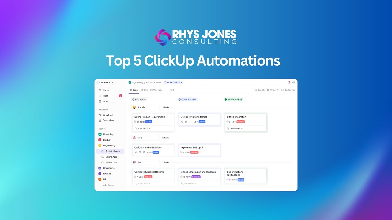 Top 5 ClickUp Automations | What You Need To Know