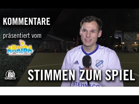 Die Stimmen zum Spiel | Sternschanze - Niendorf II (14. Splt., Landesliga) | Präsentiert vom ARRIBA