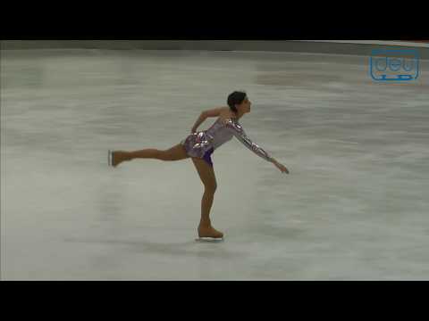 Maelena Gonzalez Hernandez. Oberstdorf 2018. Bronze Ladies II Artistic. 11 place