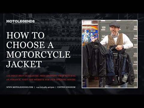 How to choose a motorcycle jacket