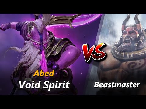 Abed mid Void Spirit vs Beastmaster | First 10 minutes