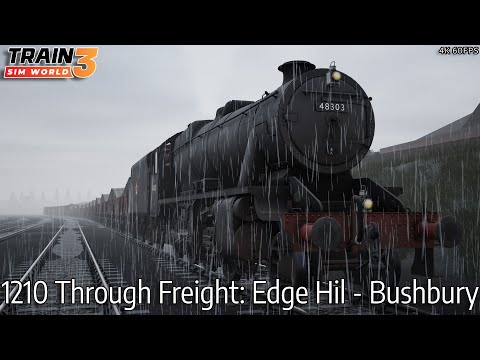 1210 Through Freight: Edge Hil - Bushbury - Spirit of Steam - 8F - Train Sim World 3
