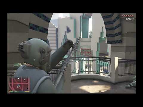 GTA 5 State Capitol Shooting 10 Star Escape, RDE 4.0