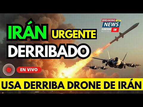 🚨 NOTICIAS IRÁN ESTADOS UNIDOS DERRIBA DRONE DE IRÁN CON UN F-35 URGENTE