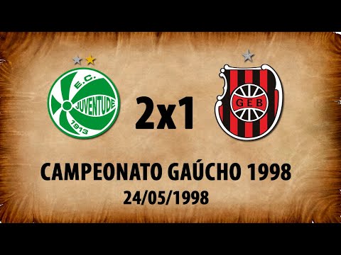 Juventude 2x1 G.E.Brasil - Semifinal - Campeonato Gaúcho 1998