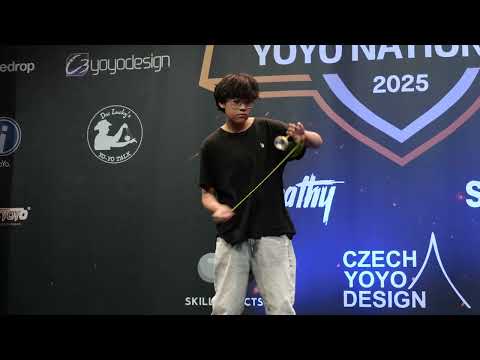 Czech Yoyo Nationals 2025 - 1A Junior  - 7th - Daniel Tran