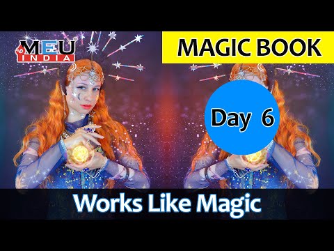 Magic Book, Day 6 Works Like Magic, 6th October 2023 Session