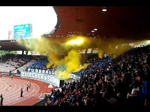 FC Zürich - FC Basel Choreo 06.05.2012