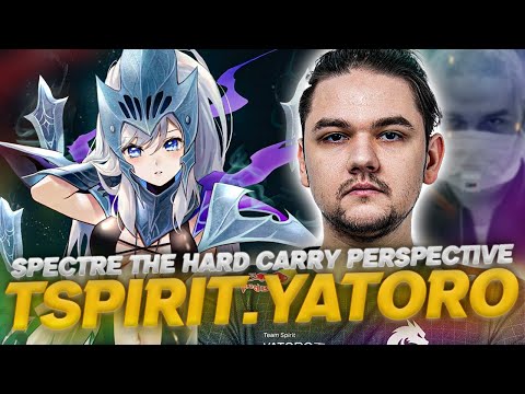 TSPIRIT.YATORO SPECTRE HARD CARRY GAMEPLAY - DOTA 2 PATCH 7.34D