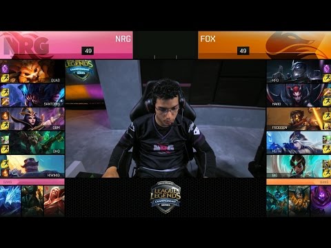 FOX vs NRG Game 3 Highlights - ECHO FOX vs NRG ESPORTS 2017 NALCS PROMOTION TOURNAMENT