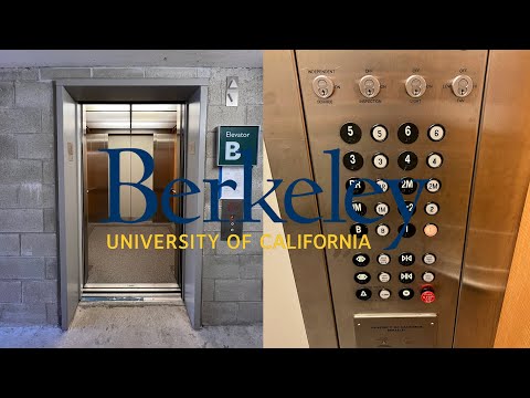 ANNOYING Dover Hydraulic [West] Elevator - Robbins Collection Library, UCB - Berkeley, CA