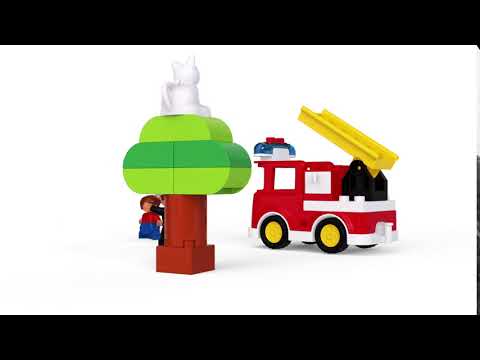 Конструктор LEGO Duplo «Пожарная машина» 10901 / 21 деталь