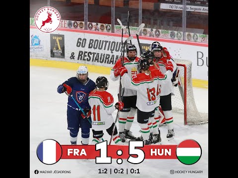 Gólösszefoglaló - Női Franciaország - Női Magyarország 1-5 20221217