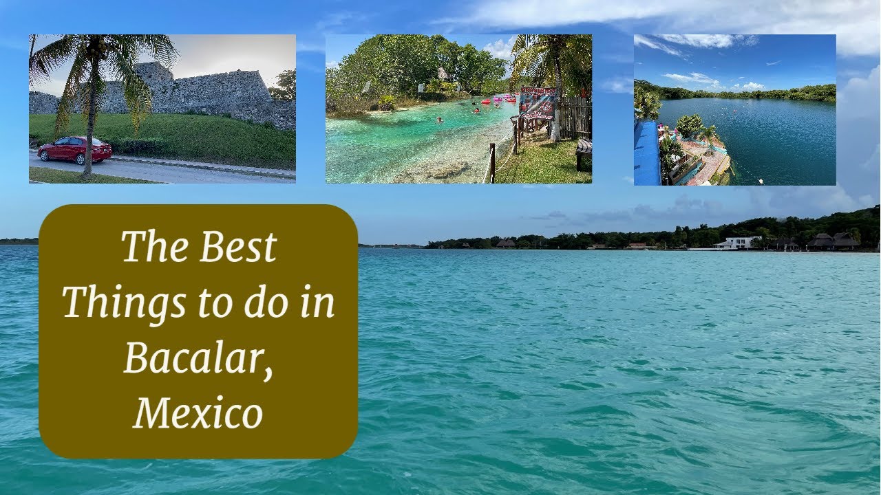 The Best THINGS TO DO in BACALAR, MEXICO!