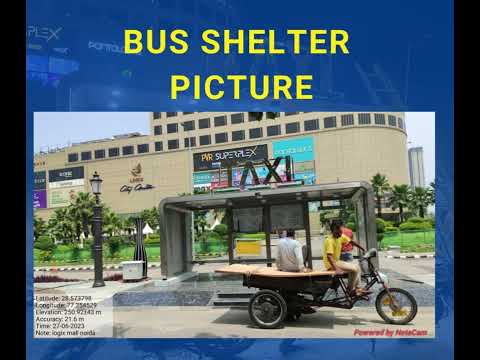 Smart Bus Stand Shelter